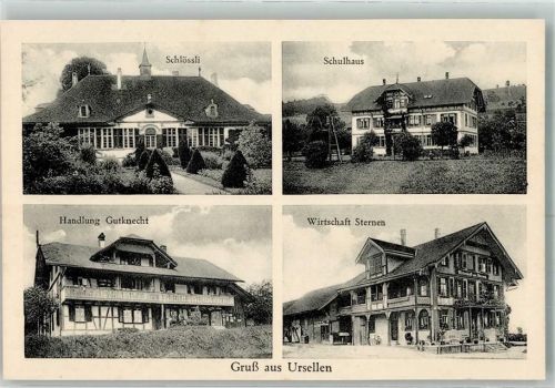 3510 Ursellen - Schlössli Schulhaus Gasthaus Sternen