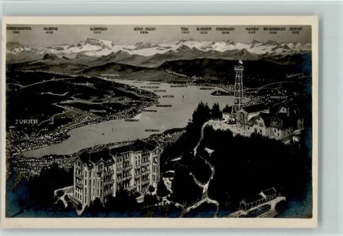 8143 Uetliberg - Restaurant Uto Kulm Hotel Uetliberg Zürichsee