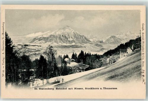 3803 Beatenberg - Bahnhof Niesen Stockhorn