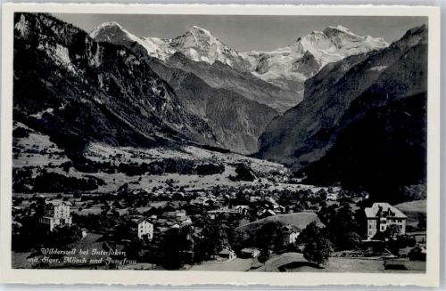 3812 Wilderswil 1929 - Eiger Mönch Jungfrau