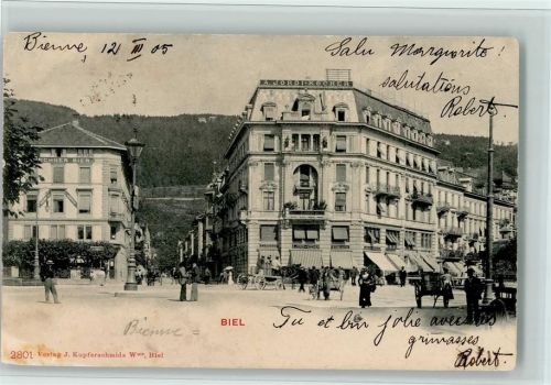 2500 Biel/Bienne Bienna - Bollerwagen Pferdewagen