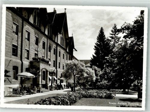8374 Dussnang 1955 Foto AK Hotel Kurhaus