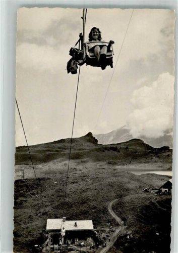 Trübsee Foto AK Seilbahn Trübsee-Jochpass