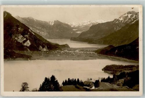 3703 Aeschi b. Spiez - Allmend. Blick nach Interlaken