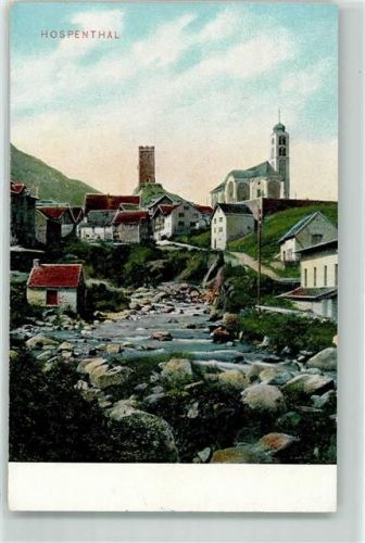 6493 Hospental - Kirche