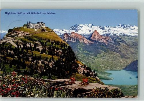 6410 Rigi Kulm 1929 - mit Glärnisch und Mythen