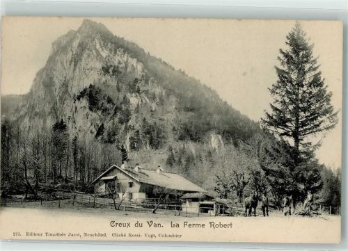 2105 Creux du Van Travers - Ferme Robert