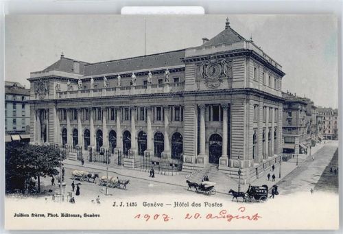 1200 Genève Genf - Kutsche Hotel des Postes AKU1