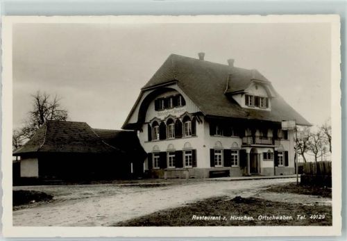 3042 Ortschwaben - Restaurant zum Hirschen