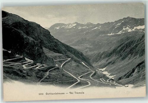 St Gotthard - Gotthardstrasse Val Tremola