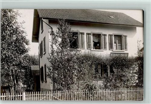 4800 Zofingen 1910 Privatfoto AK Wohnhaus Ort handschriftlich