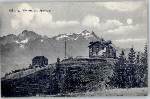 Gäbris 1913 - Gasthaus