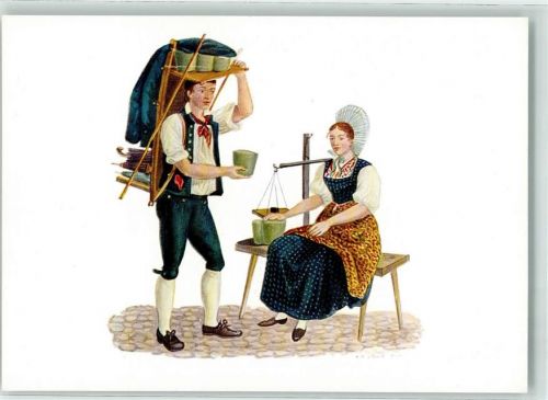 Glarner Trachtenpaar