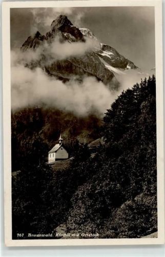 8784 Braunwald - Kirche Ortstock