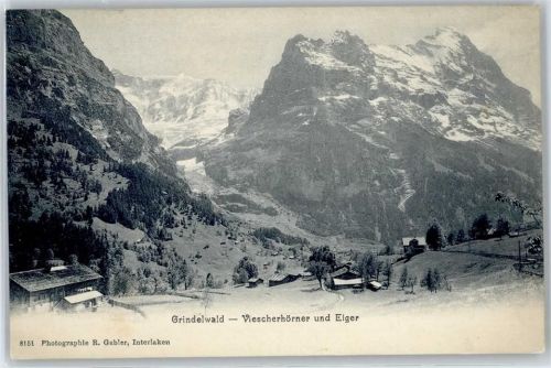 3818 Grindelwald - Viescherhörner, Eiger