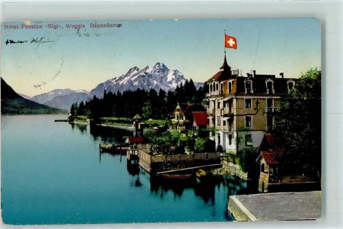 6353 Weggis 1911 - Hotel Rigi AK