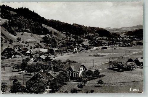3534 Signau 1939 Foto AK Feldpost Art.Saum.Kol. 2