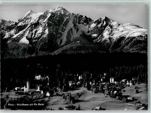 7017 Flims Dorf - Waldhaus mit Piz Riein
