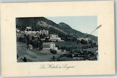 1854 Leysin 1911 - Hotels