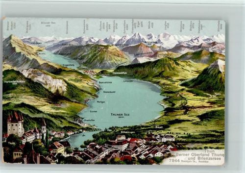 3600 Thun - Thunersee Berner Oberland Brienzersee
