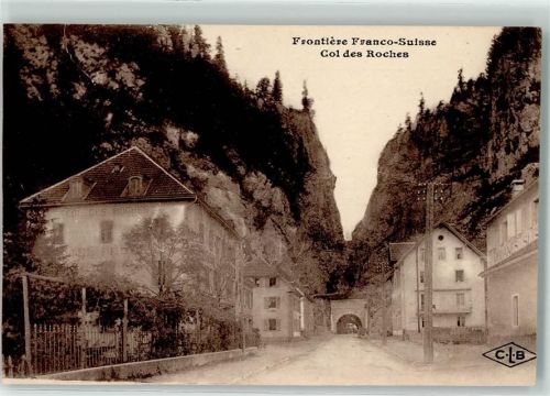 Col des Roches - Frontiere Franco Suisse