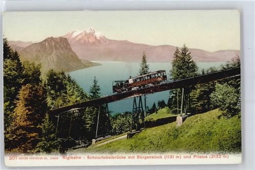 6410 Rigi Kulm - Schnurtobelbrücke, Rigibahn