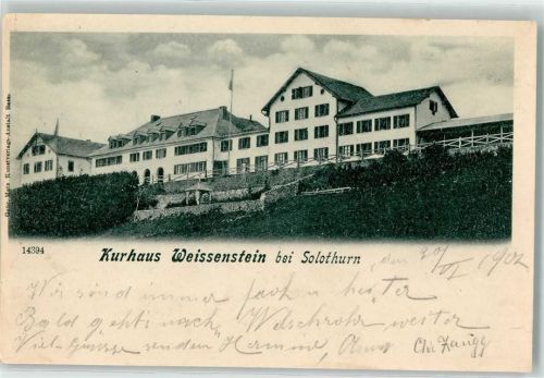 4515 Weissenstein b. Solothurn 1902 - Kurhaus