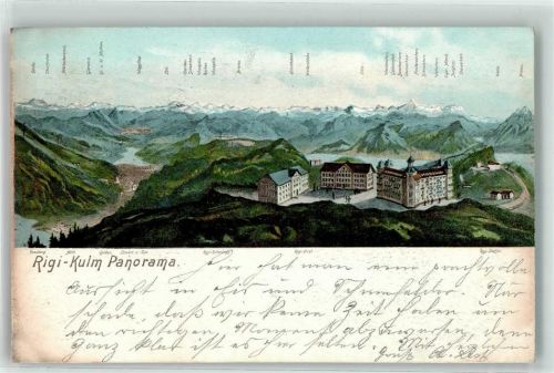 6410 Rigi Kulm 1910 - Panorama