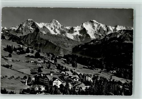 3803 Beatenberg - Waldegg Finsteraarhorn Eiger Mönch Jungfrau