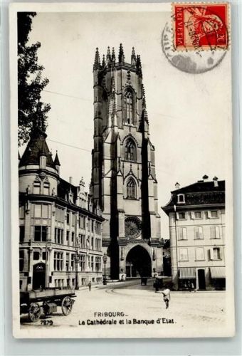 1700 Fribourg Freiburg - Cathedrale Banque d Etat
