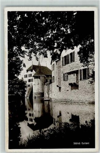 5705 Hallwil - Schloss