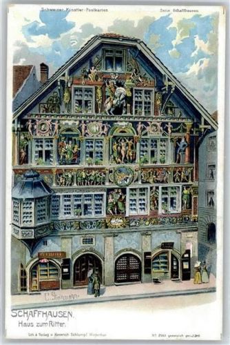 8200 Schaffhausen Sciaffusa - Verlag Schlumpf, Haus zum Ritter
