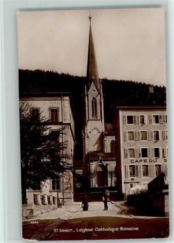 2610 St-Imier Saint-Imier - Röm. kath. Kirche Cafe