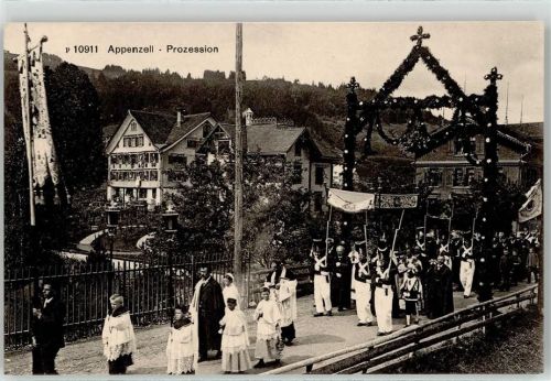 9050 Appenzell - Prozession
