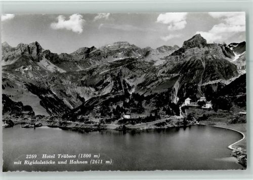 6390 Engelberg - Luftaufnahme Hotel trübsee