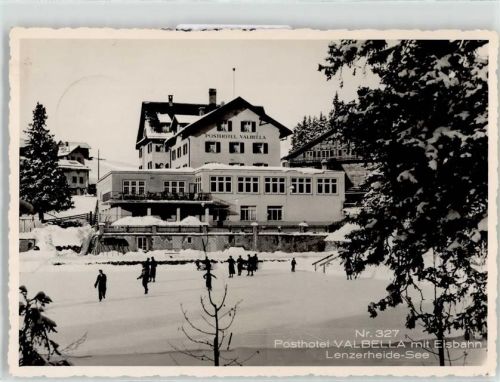 7077 Valbella - Post Hotel Valbella mit Eisbahn
