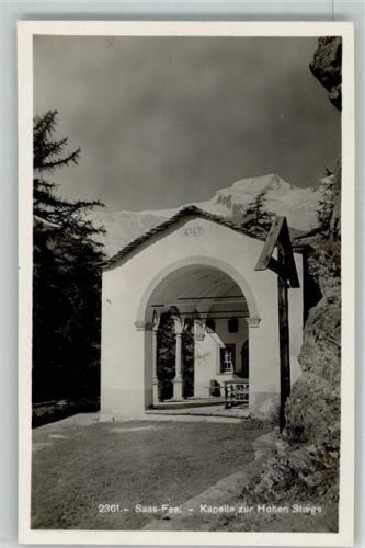 3906 Saas-Fee - Kapelle zur Hohen Stiege