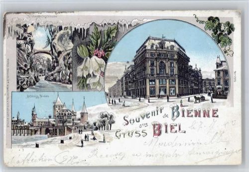 2500 Biel/Bienne Bienna - Schloß Nidau, Taubenlochschlucht