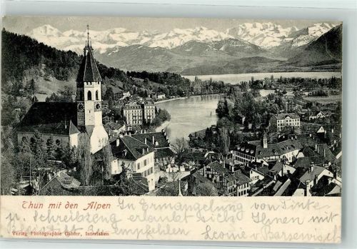 3600 Thun 1901 - Kirche