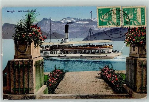 6353 Weggis - Dampfer Schiller