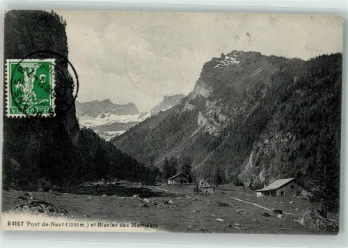 Pont de Nant 1913 - Glacier des Martinets