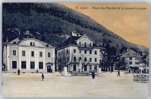 2610 St-Imier Saint-Imier - Place du Marche, Postamt