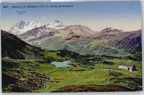 3907 Simplon Hospiz - Rotelsch, Fletschhorn AKU2
