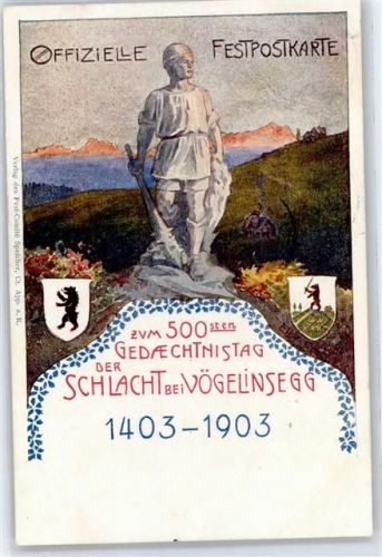Vögelinsegg 1903 - Schlacht 500. Gedächtnistag 1403-1903