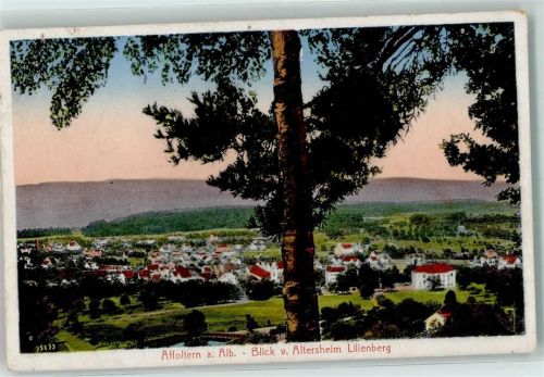 8910 Affoltern am Albis Gebrauchsspuren Blick vom Altersheim Lilienberg