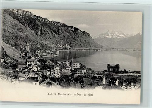1820 Montreux - La Dent du Midi