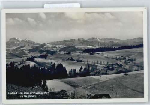 3623 Buchen BE - Blick vom Bergkirchlein nach Steffisburg