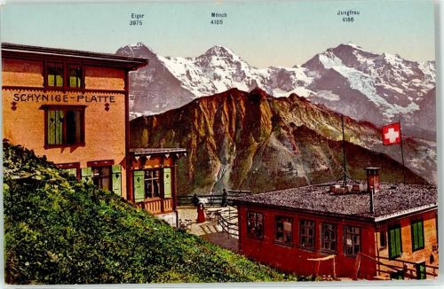 Schynige Platte - Eiger Mönch Jungfrau