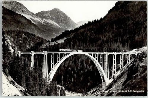 7057 Langwies - Viadukt Eisenbahn