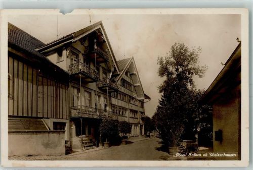 9428 Walzenhausen Gebrauchsspuren Hotel Falken